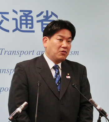 「東北観光復興に力を入れる」と羽田国交相