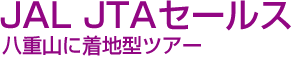 JAL JTAセールス　八重山に着地型ツアー