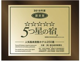 5つ星の宿
