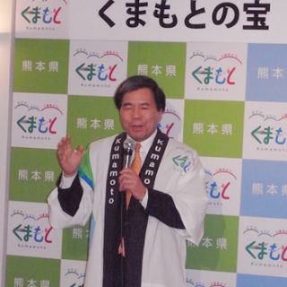 蒲島郁夫知事がアピール