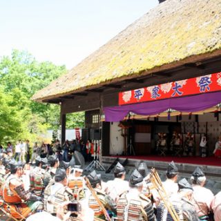 湯西川温泉 平家大祭 盛大に