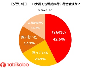 データ コロナ禍の新婚旅行に関するアンケート調査