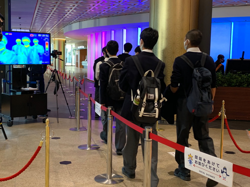 10ヵ月ぶりの大型団体 東京スカイツリー Goto利用で神戸から修学旅行 10ヵ月ぶりの大型団体 東京スカイツリー Goto利用で神戸から修学旅行