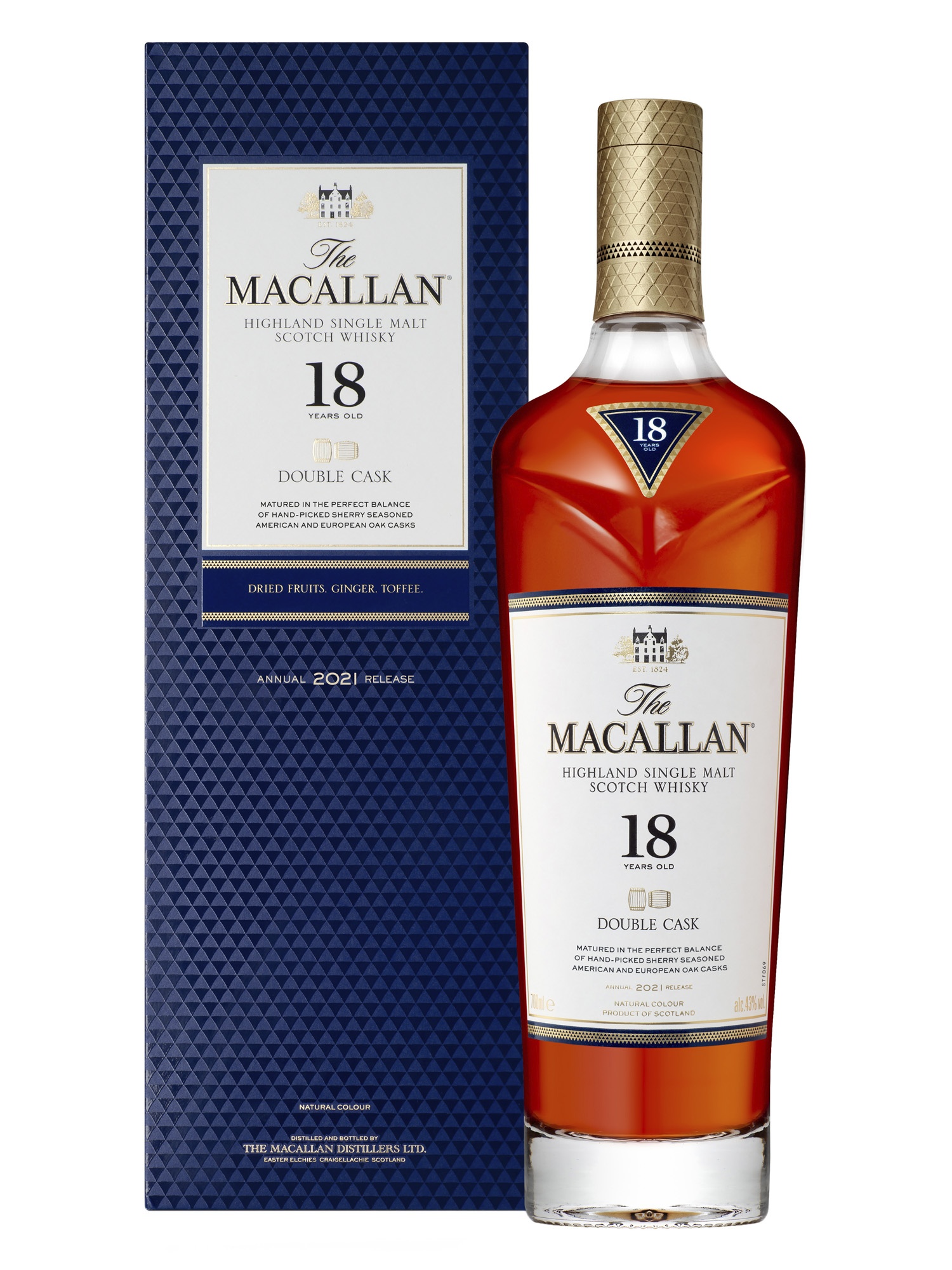 The MACALLAN ザ・マッカラン 18年 2021酒