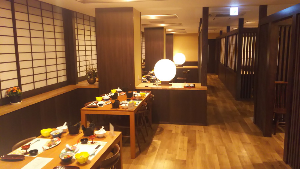 下呂温泉 睦館 飛騨の木材で食事処 桂 新設 下呂温泉 睦館 飛騨の木材で食事処 桂 新設