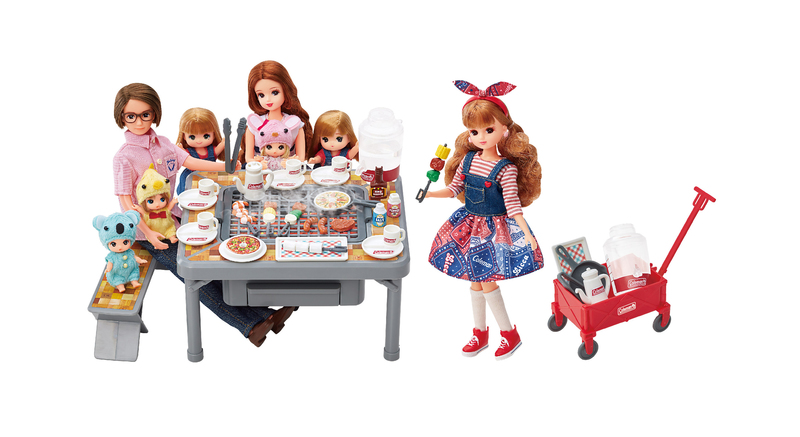 コールマン コラボ商品 リカちゃん もくもくジュージュー にぎやかバーベキュー 発売 コールマン コラボ商品 リカちゃん もくもくジュージュー にぎやかバーベキュー 発売